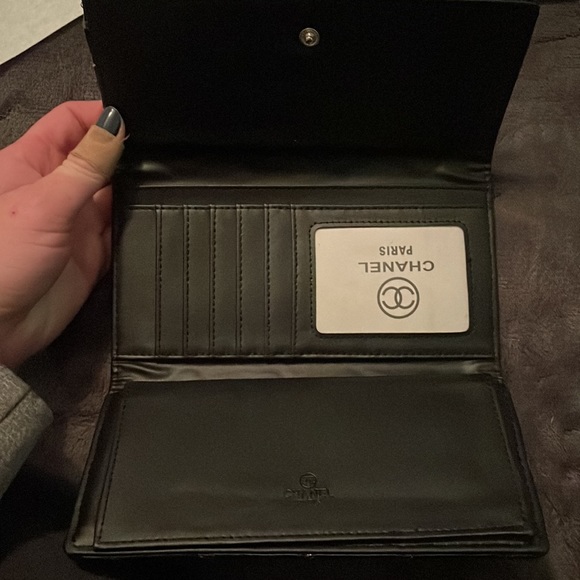 Black fashion wallet - Picture 4 of 7